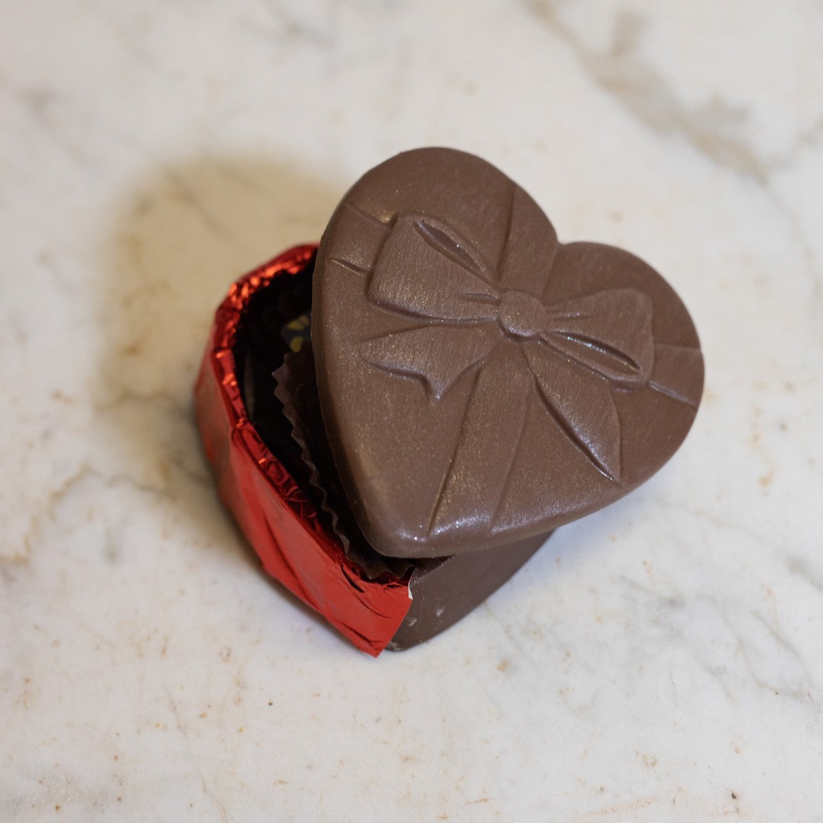 Wrapped Heart Chocolate Box ATB Chocolates Etc.