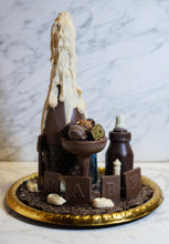 Load image into Gallery viewer, 3D Champagne Bottle with Truffle Filled Glass.  Artisan order