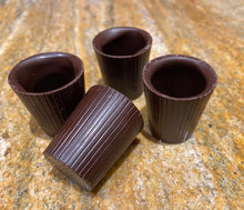 Load image into Gallery viewer, Dark Chocolate Shot Glasses
