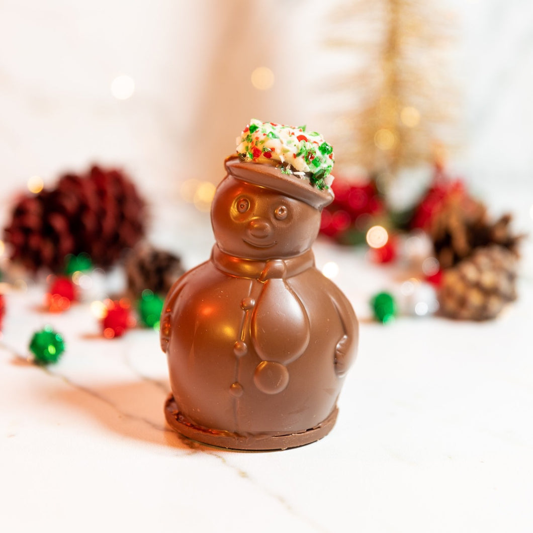 Snowman Chocolate Bomb