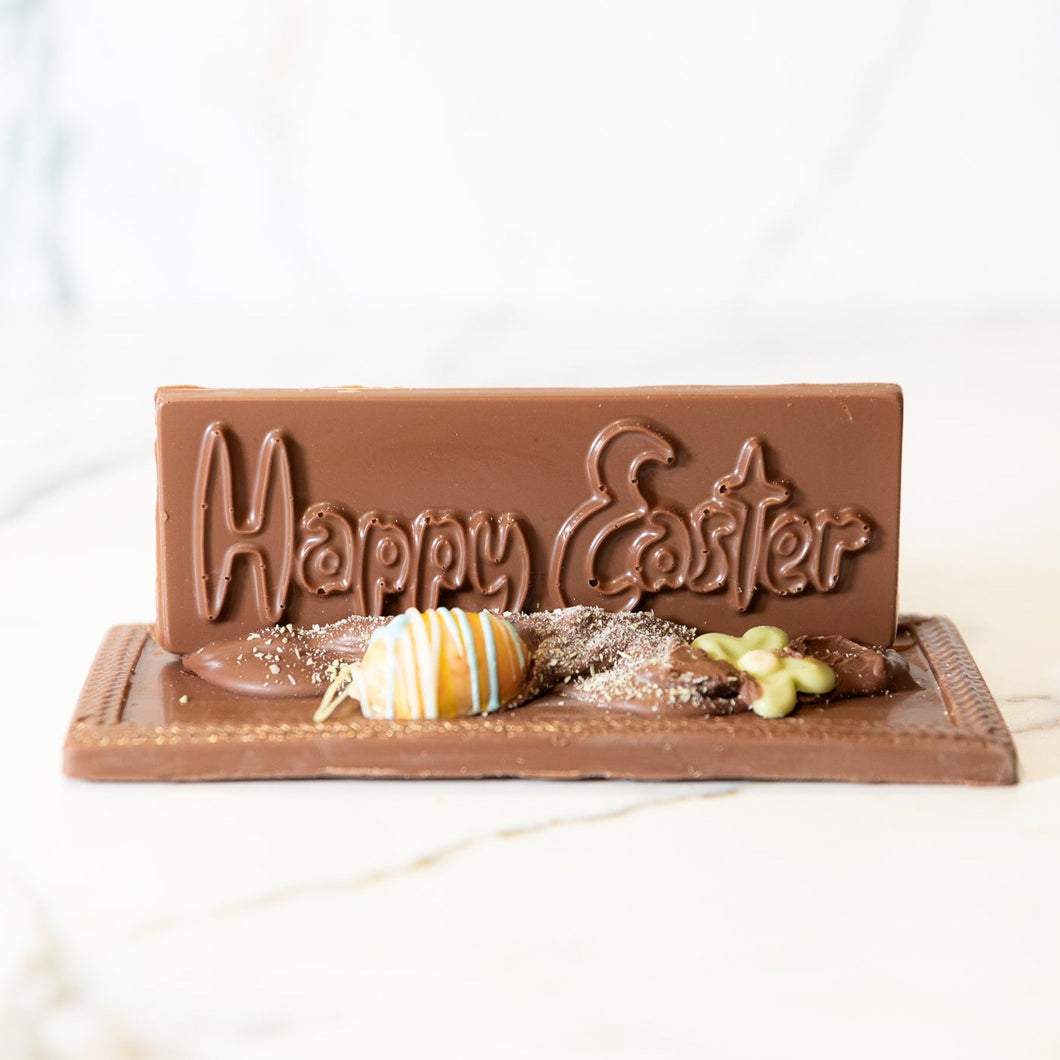 Happy Easter Plaque with base